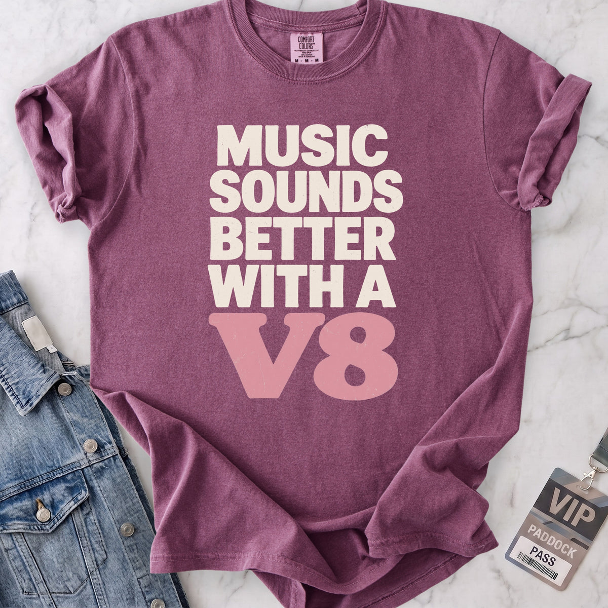 V8 Music T-shirt