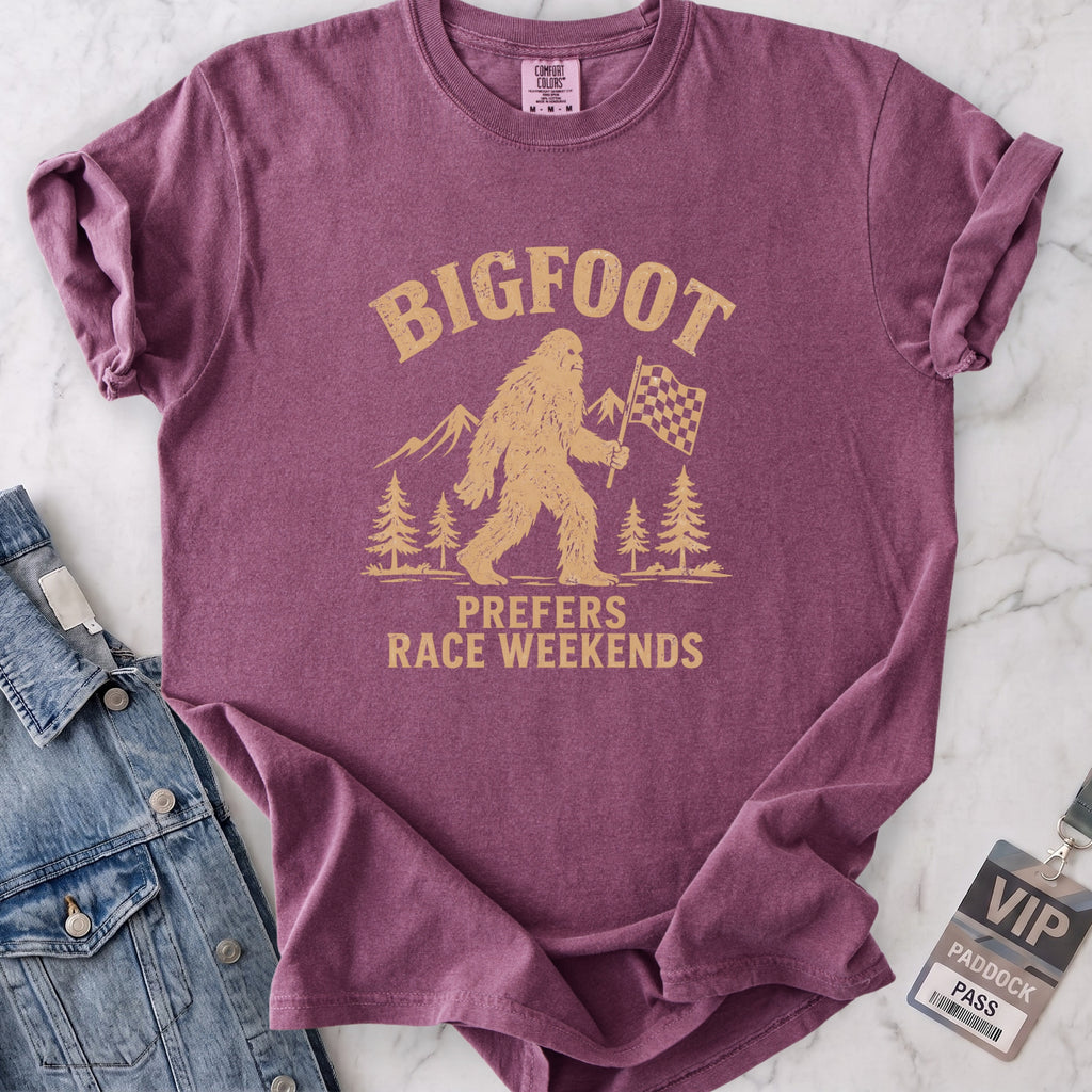 Bigfoot Race Weekends T-shirt
