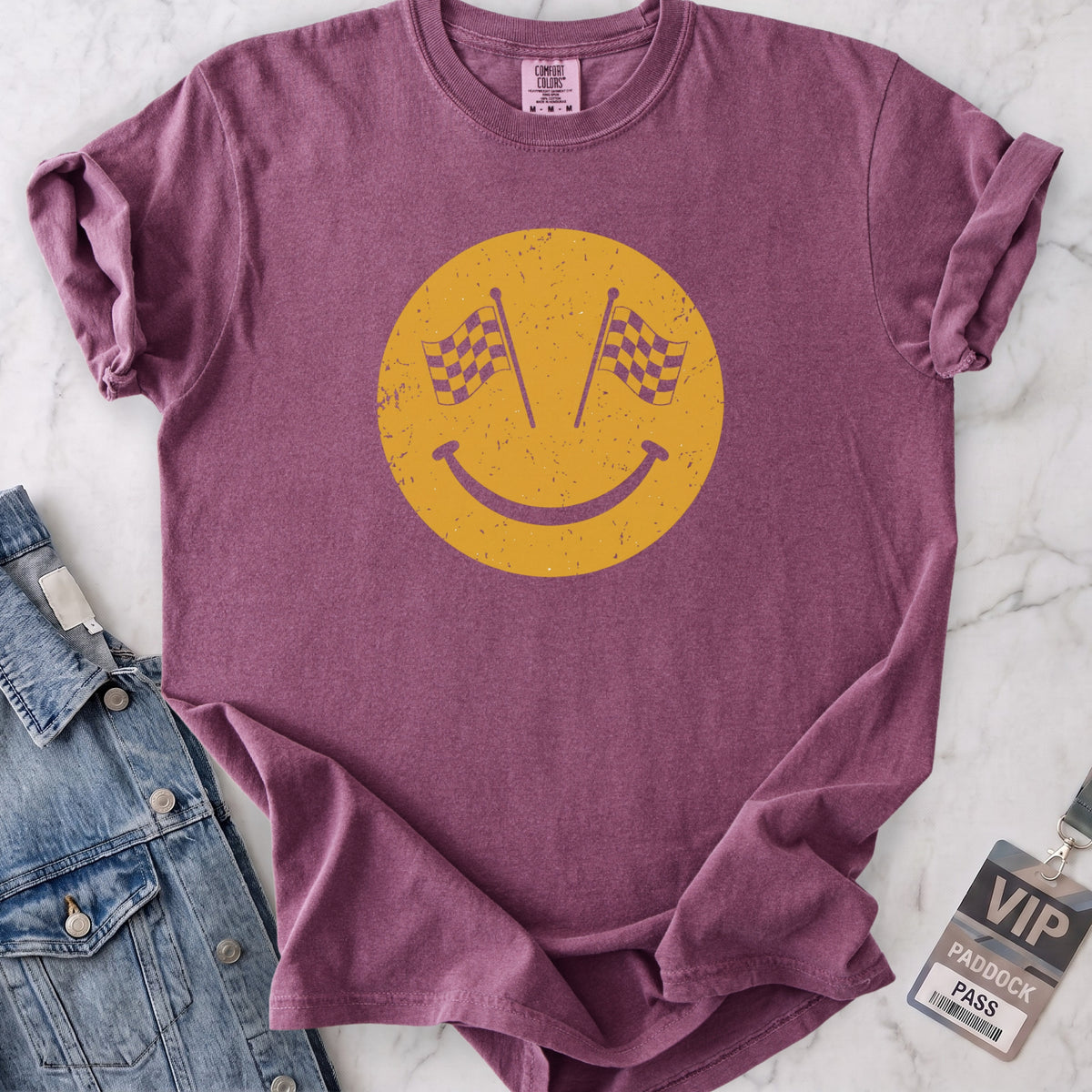 Chequered Smile T-shirt