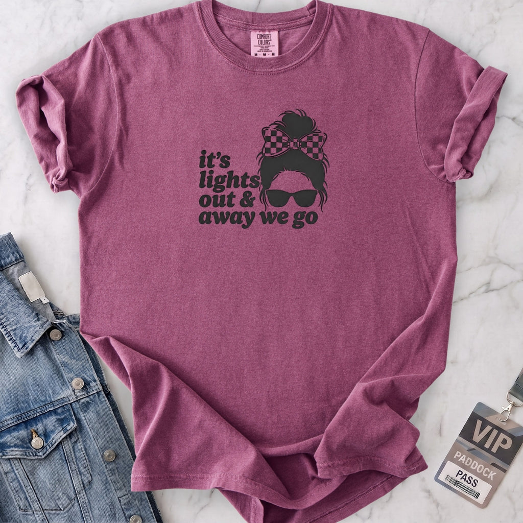 It's Lights Out & Away We Go T-shirt
