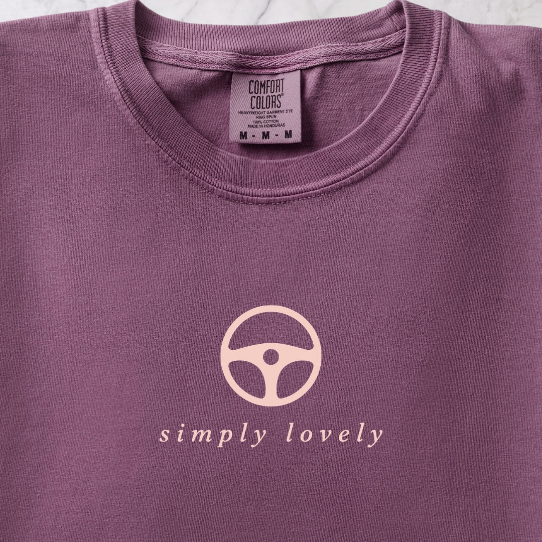 Simply Lovely Steering Wheel T-shirt