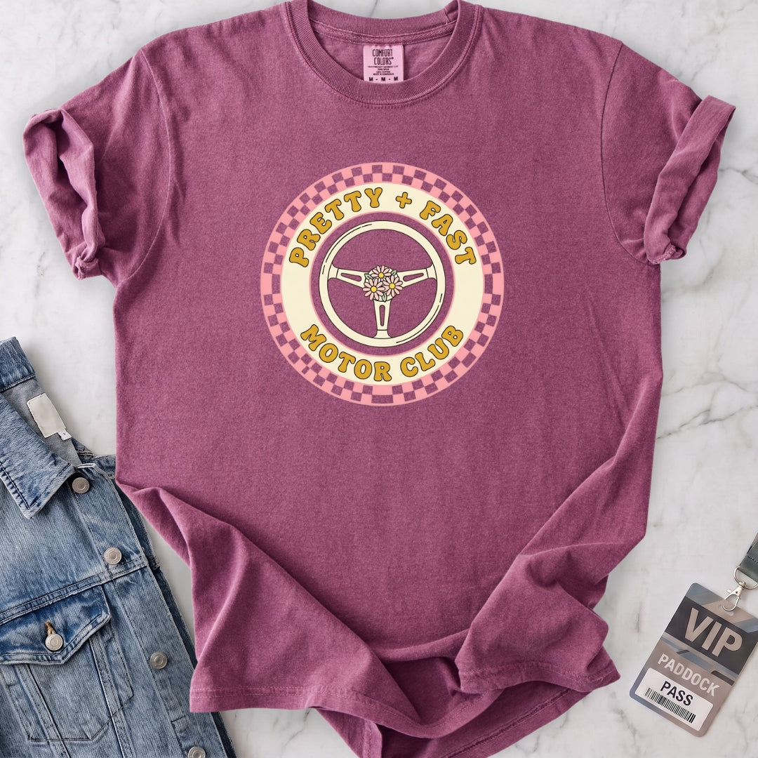 Pretty + Fast Motor Club T-shirt