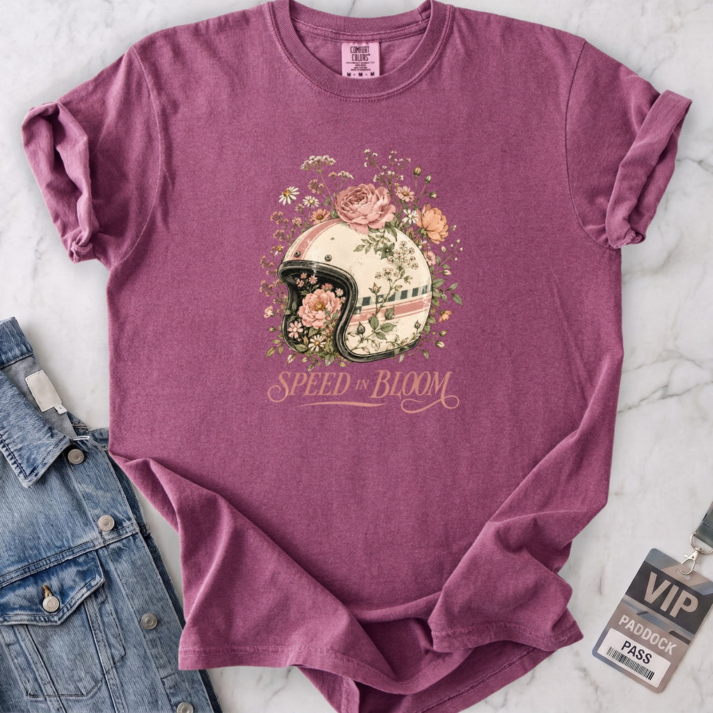 Speed in Bloom T-shirt