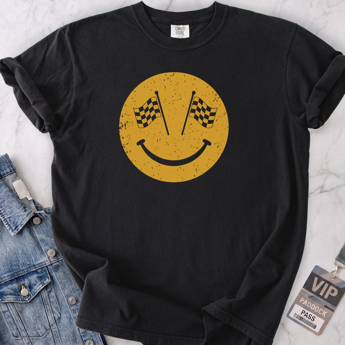 Chequered Smile T-shirt