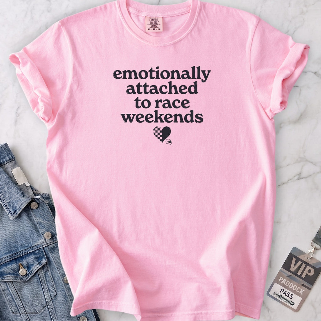 Race Weekends Heart T-shirt