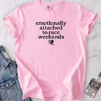 Race Weekends Heart T-shirt