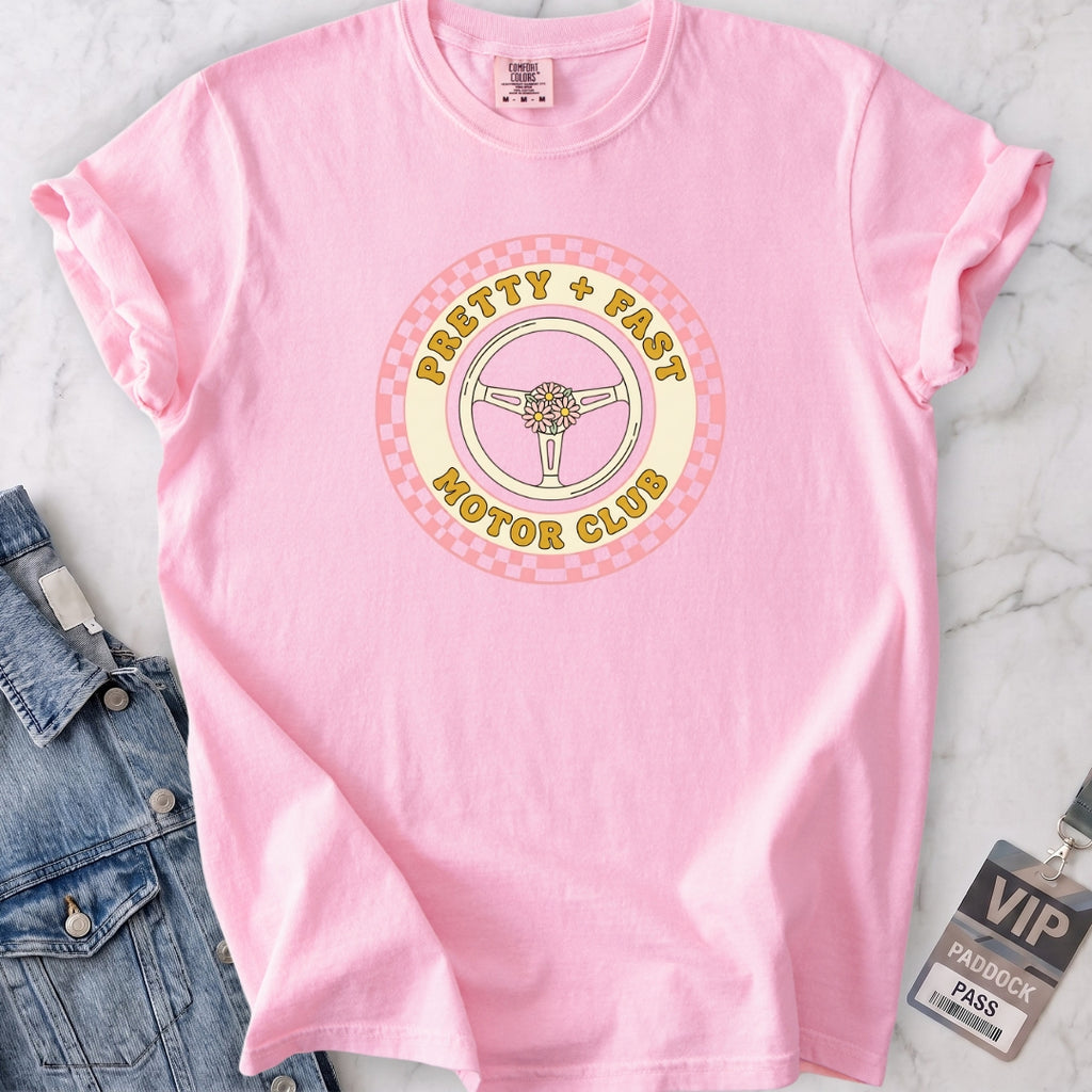 Pretty + Fast Motor Club T-shirt