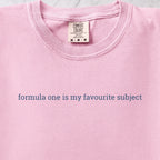 Favourite Subject T-shirt