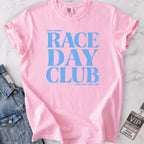 Baby Blue Race Day Club T-shirt