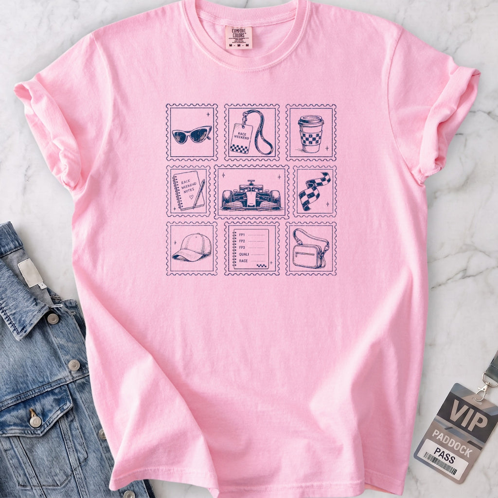 Race Weekend Essentials Vintage T-shirt