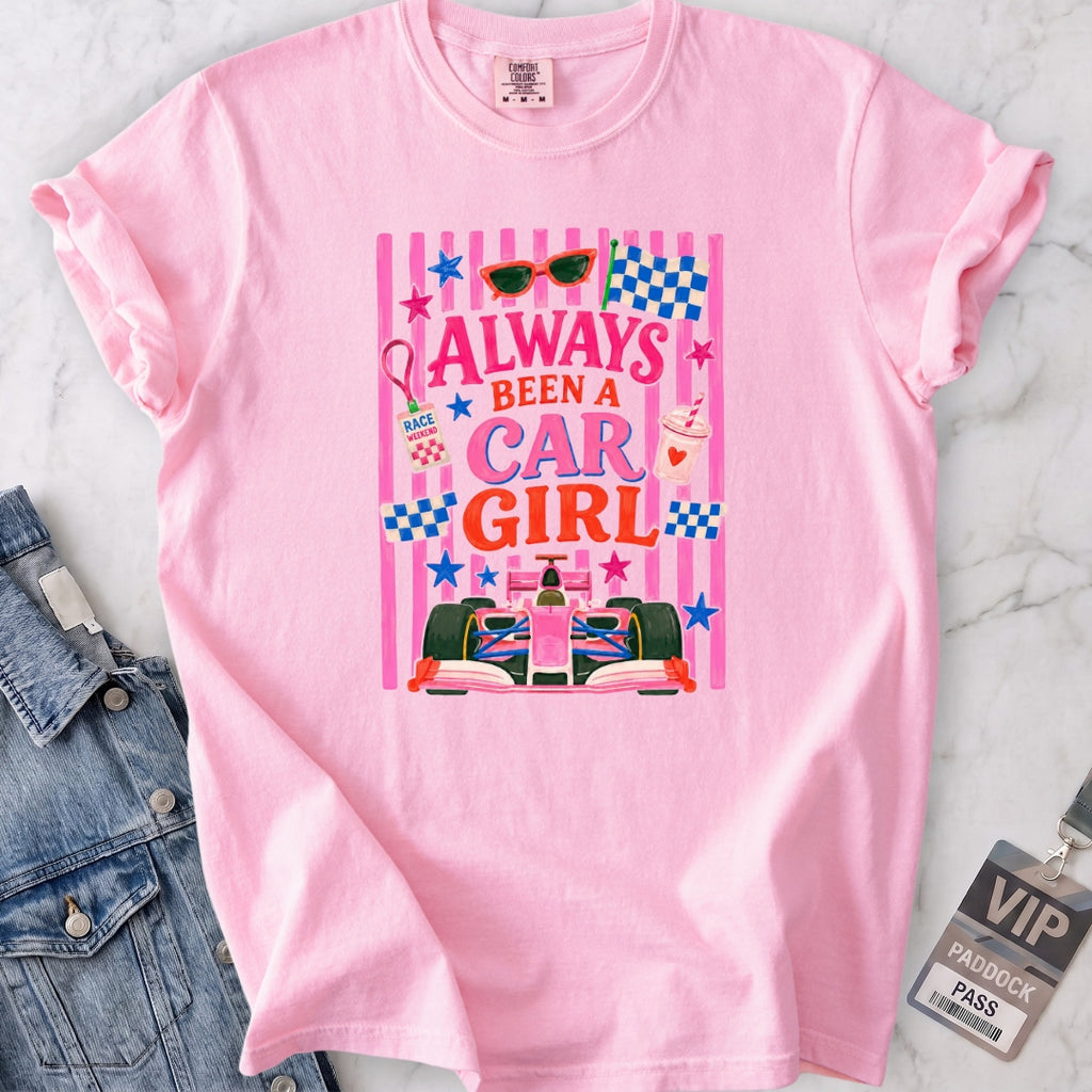 Always Been a Car Girl Candy T-shirt