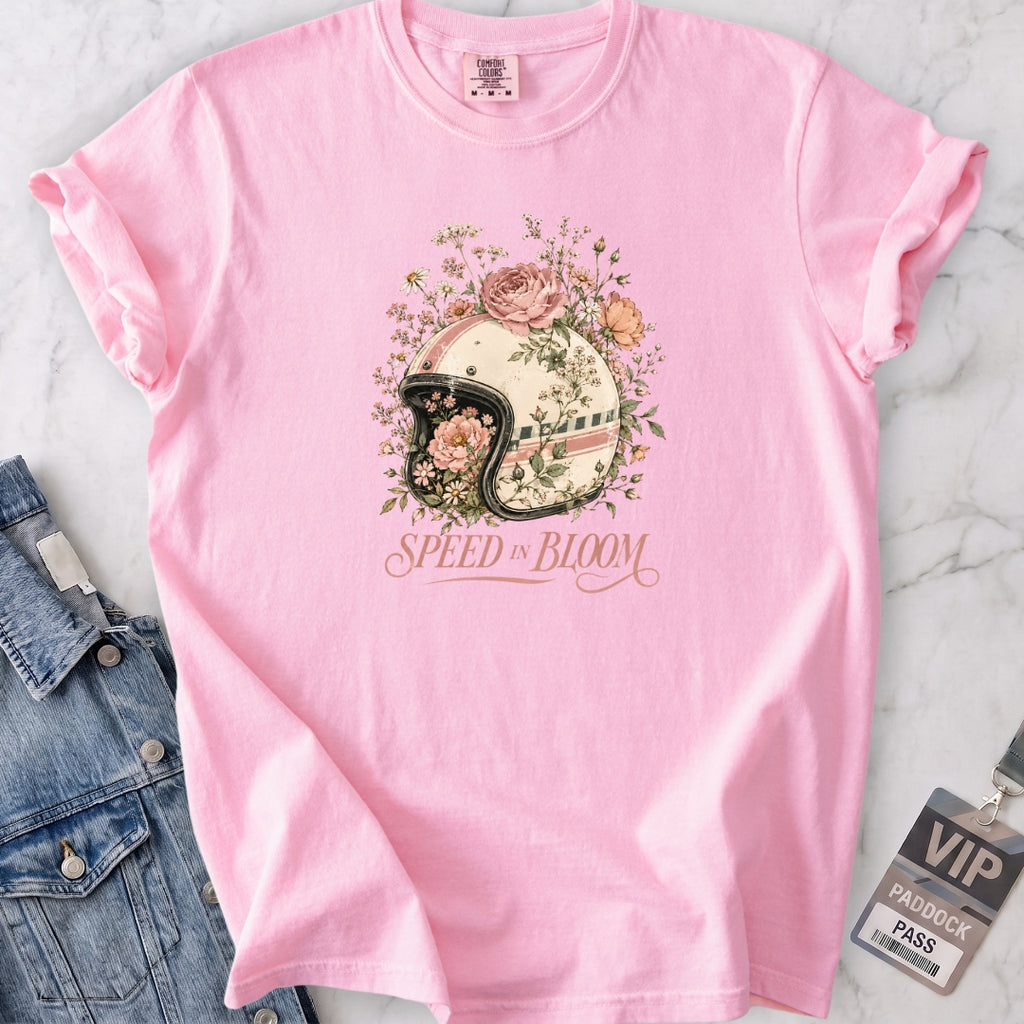 Speed in Bloom T-shirt