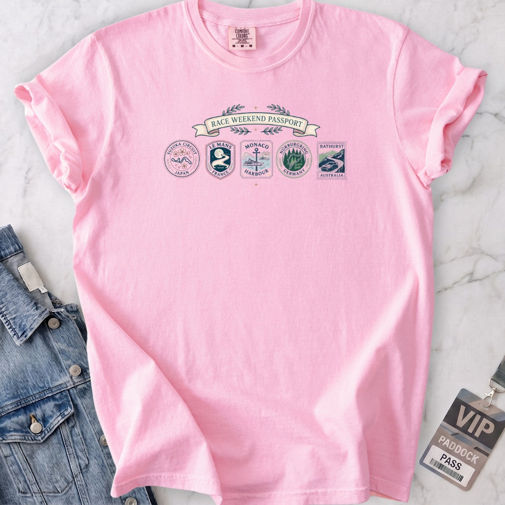 Race Weekend Passport T-shirt
