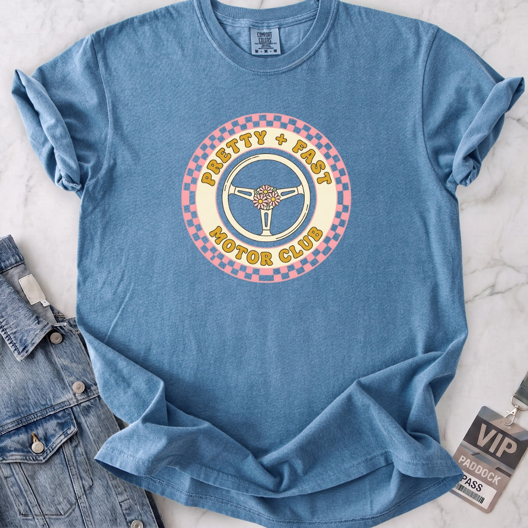 Pretty + Fast Motor Club T-shirt