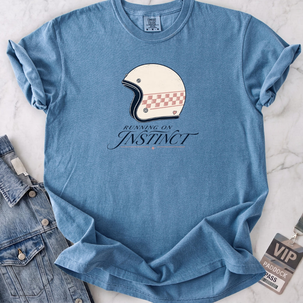 Running on Instinct Heart T-shirt