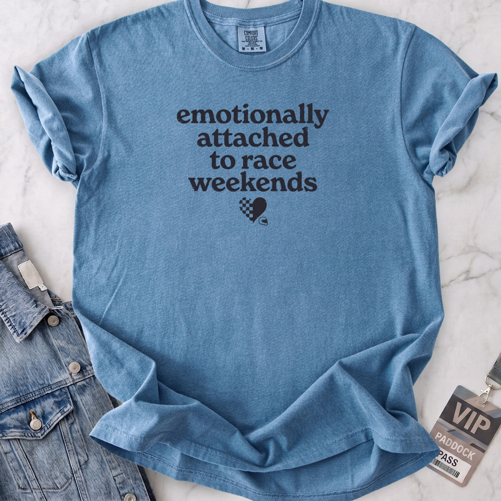 Race Weekends Heart T-shirt