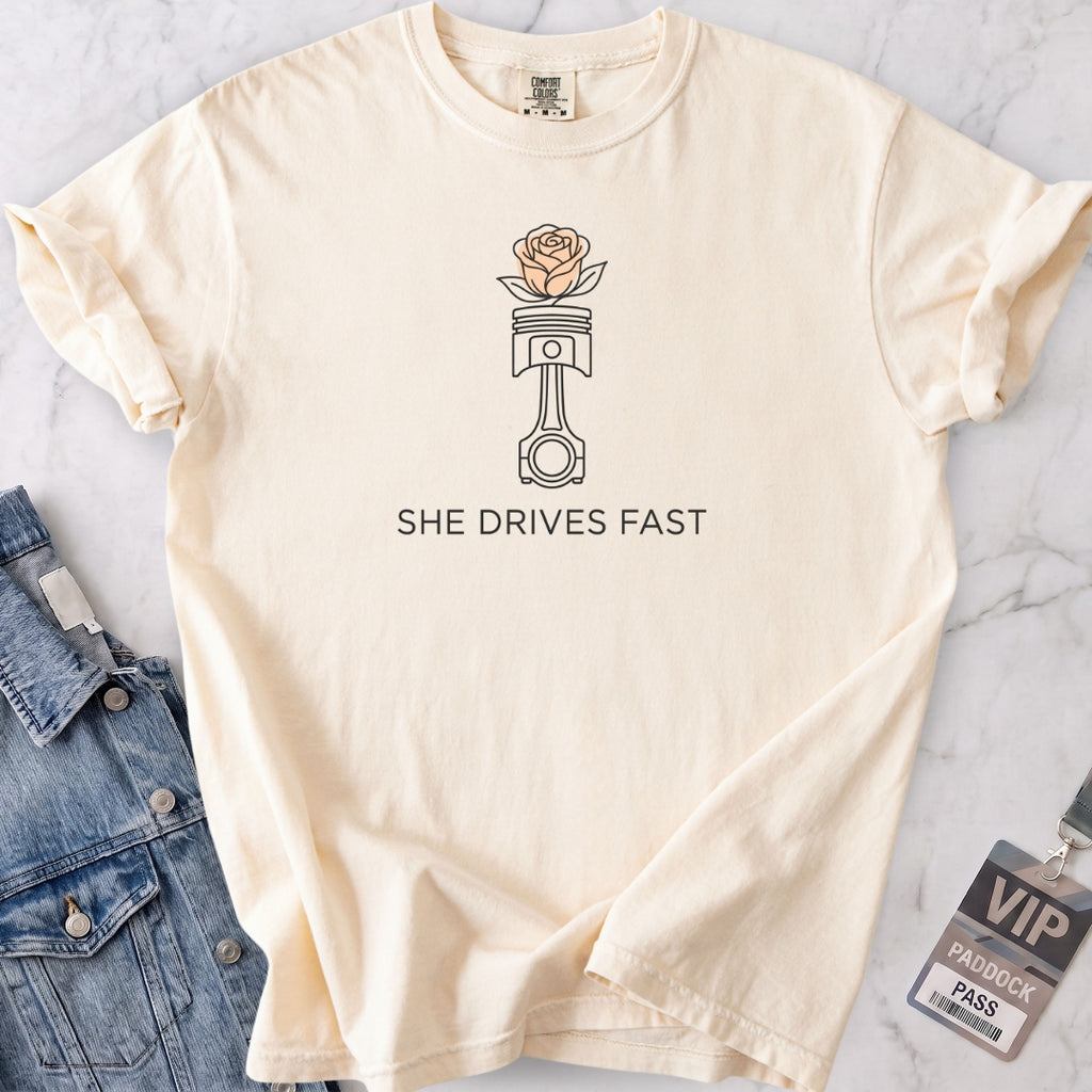 She Drives Fast T-shirt