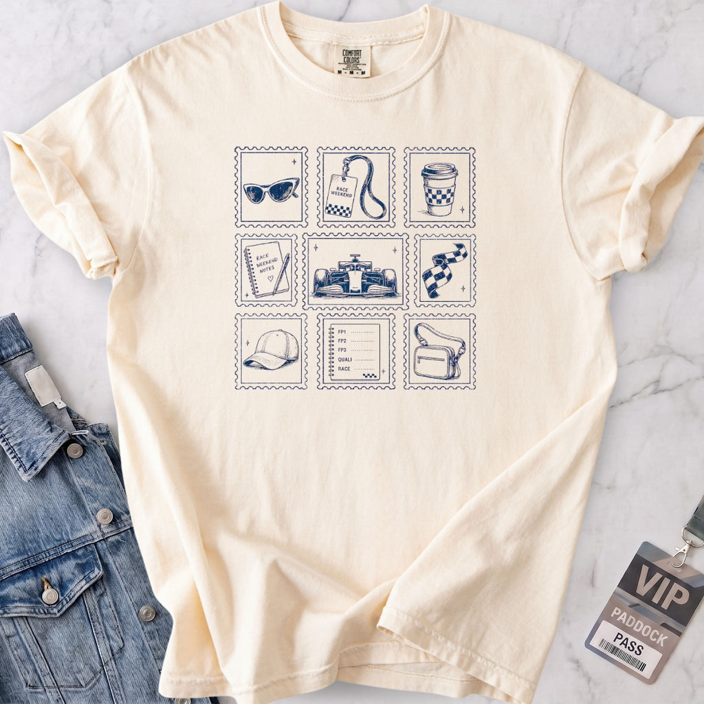 Race Weekend Essentials Vintage T-shirt