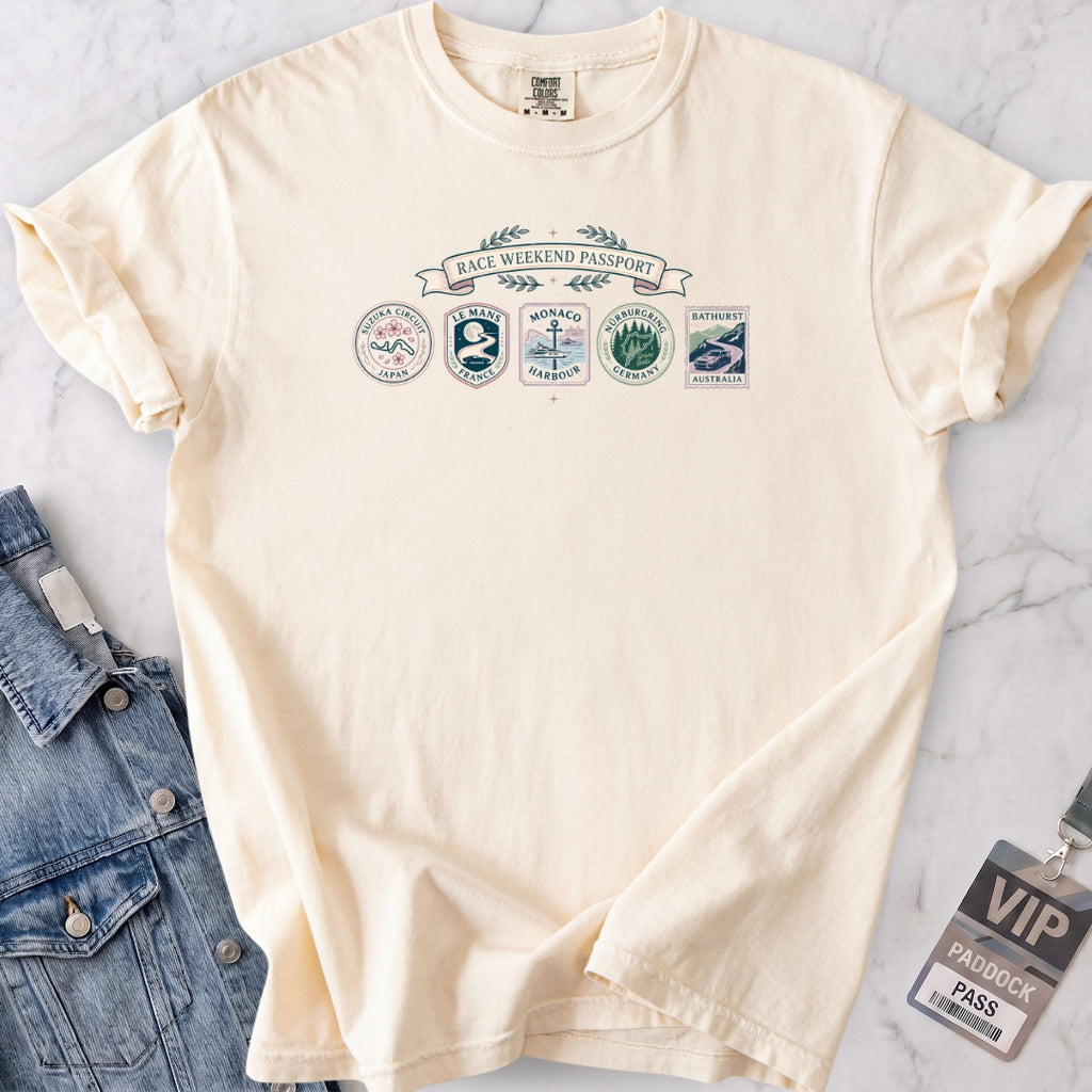 Race Weekend Passport T-shirt