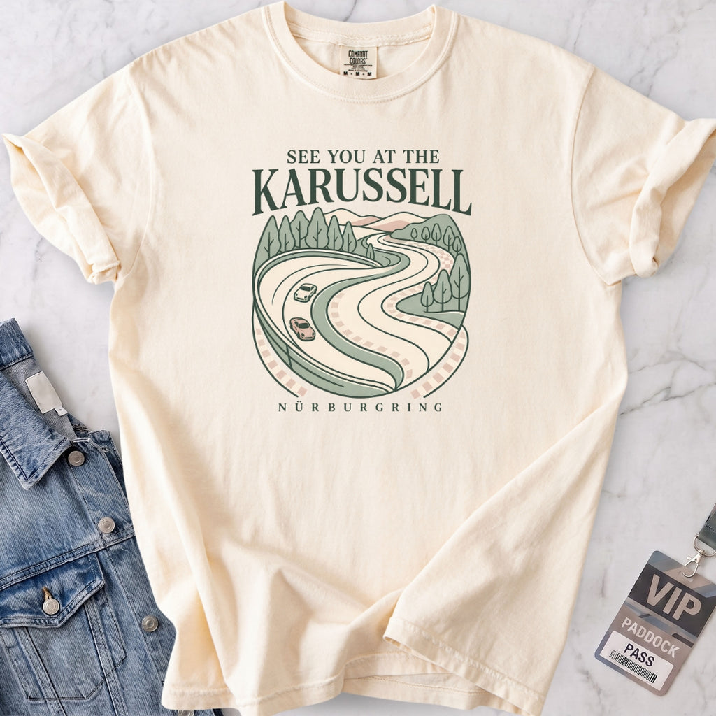 See You at the Karussell Morning T-shirt