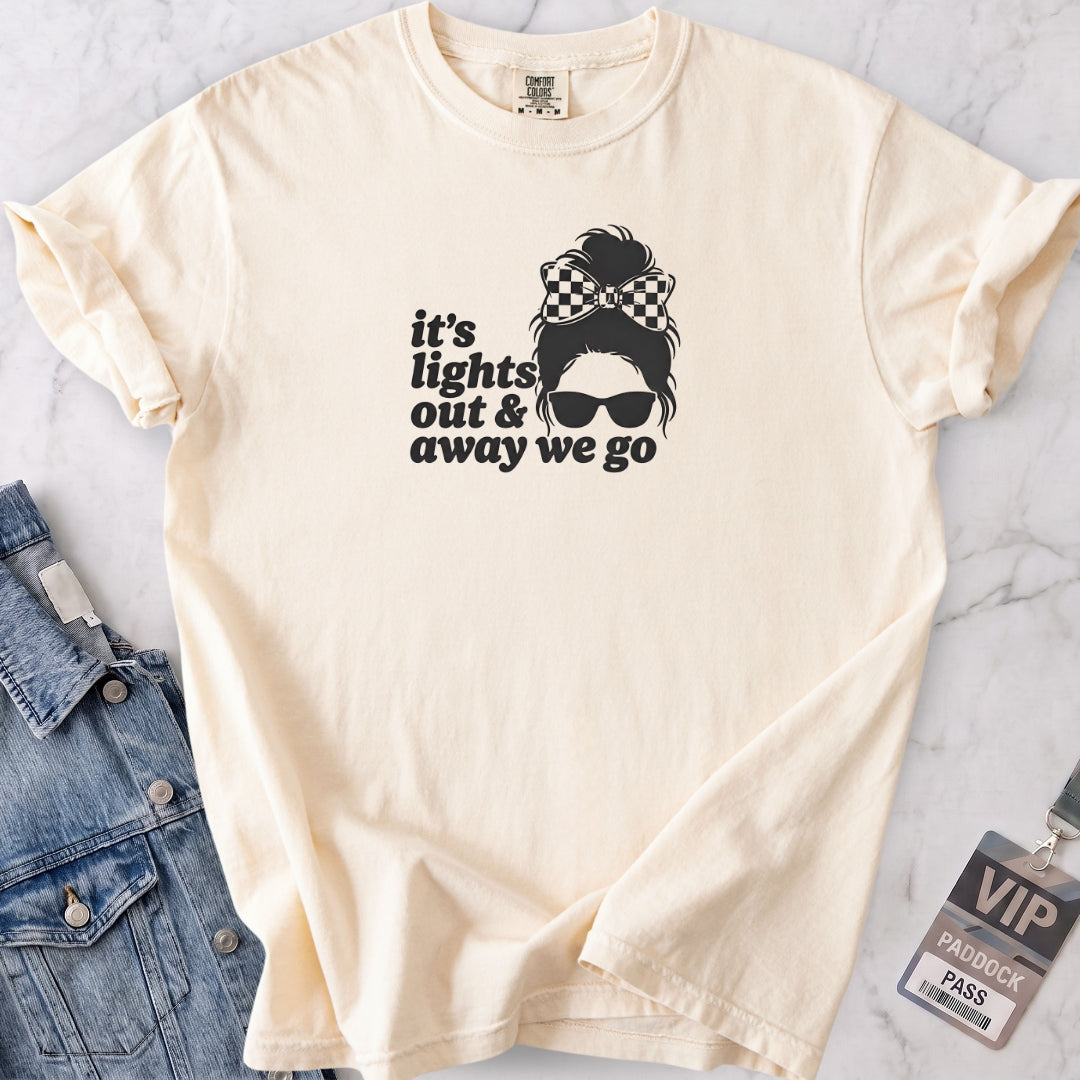It's Lights Out & Away We Go T-shirt
