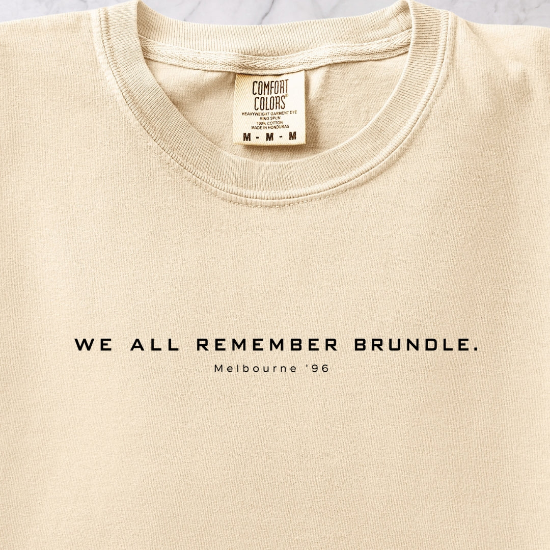 We All Remember Brundle T-shirt