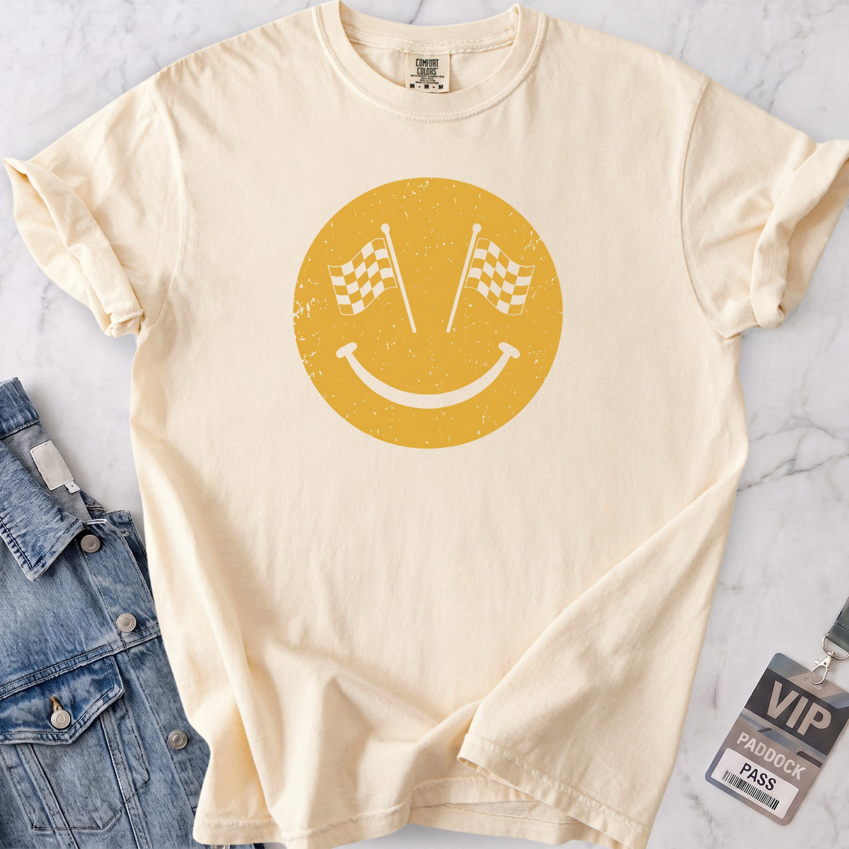 Chequered Smile T-shirt