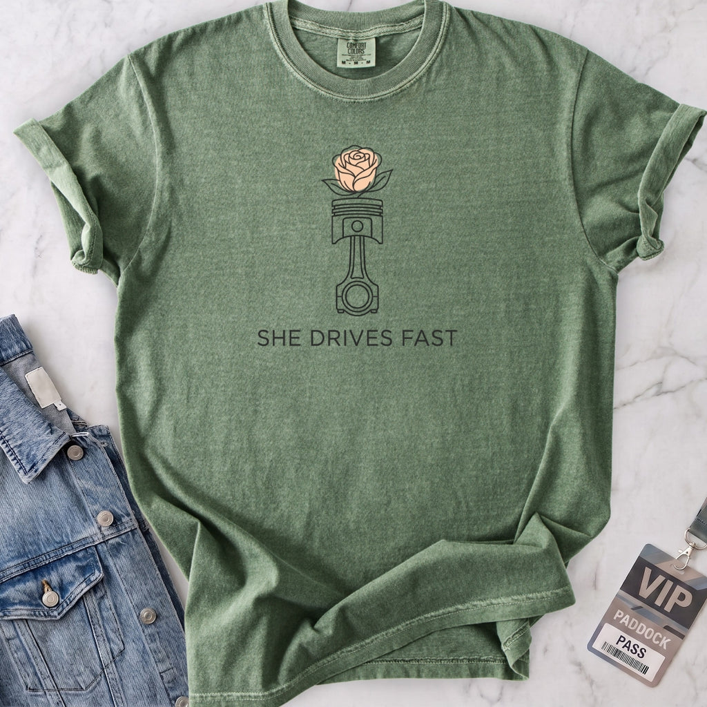 She Drives Fast T-shirt