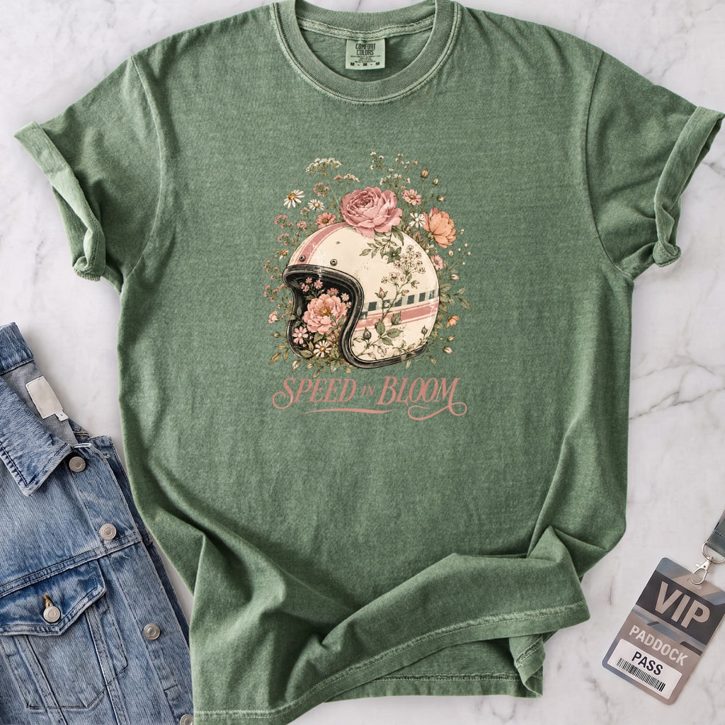 Speed in Bloom T-shirt