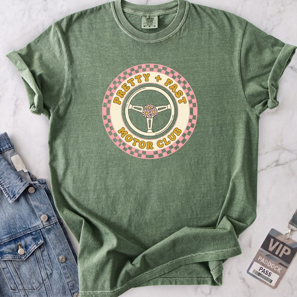 Pretty + Fast Motor Club T-shirt
