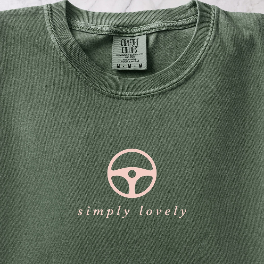 Simply Lovely Steering Wheel T-shirt
