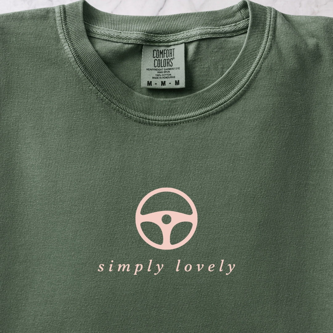 Simply Lovely Steering Wheel T-shirt