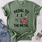 Pedal to the Metal Rose Tee T-shirt