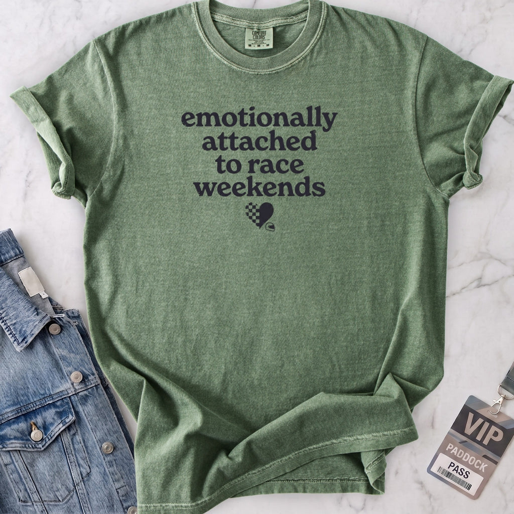 Race Weekends Heart T-shirt