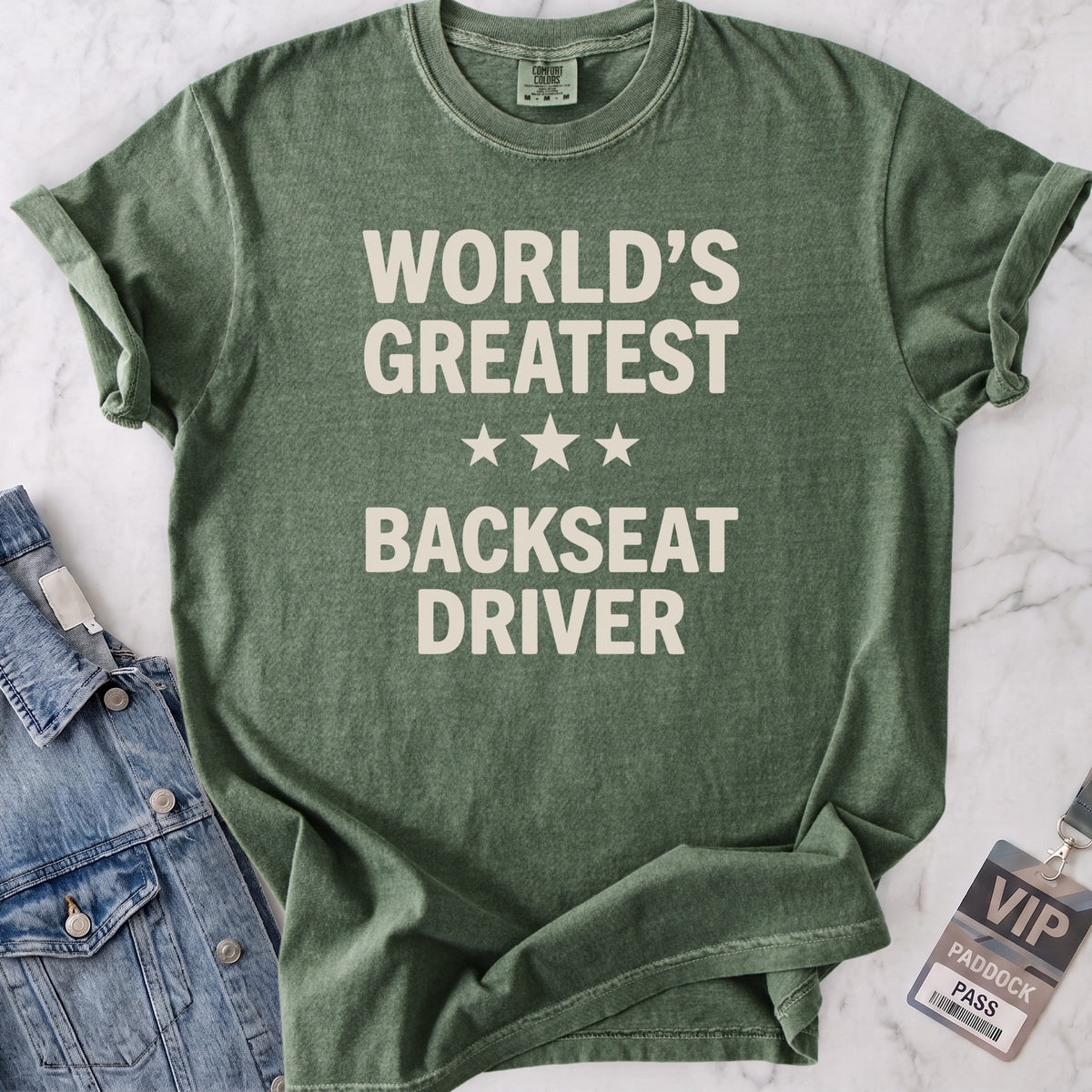 Backseat Driver T-shirt