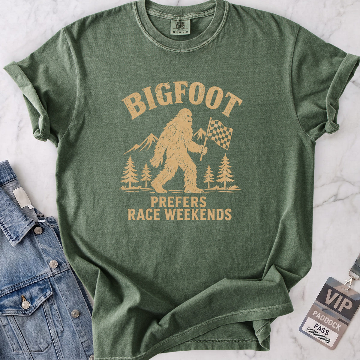 Bigfoot Race Weekends T-shirt