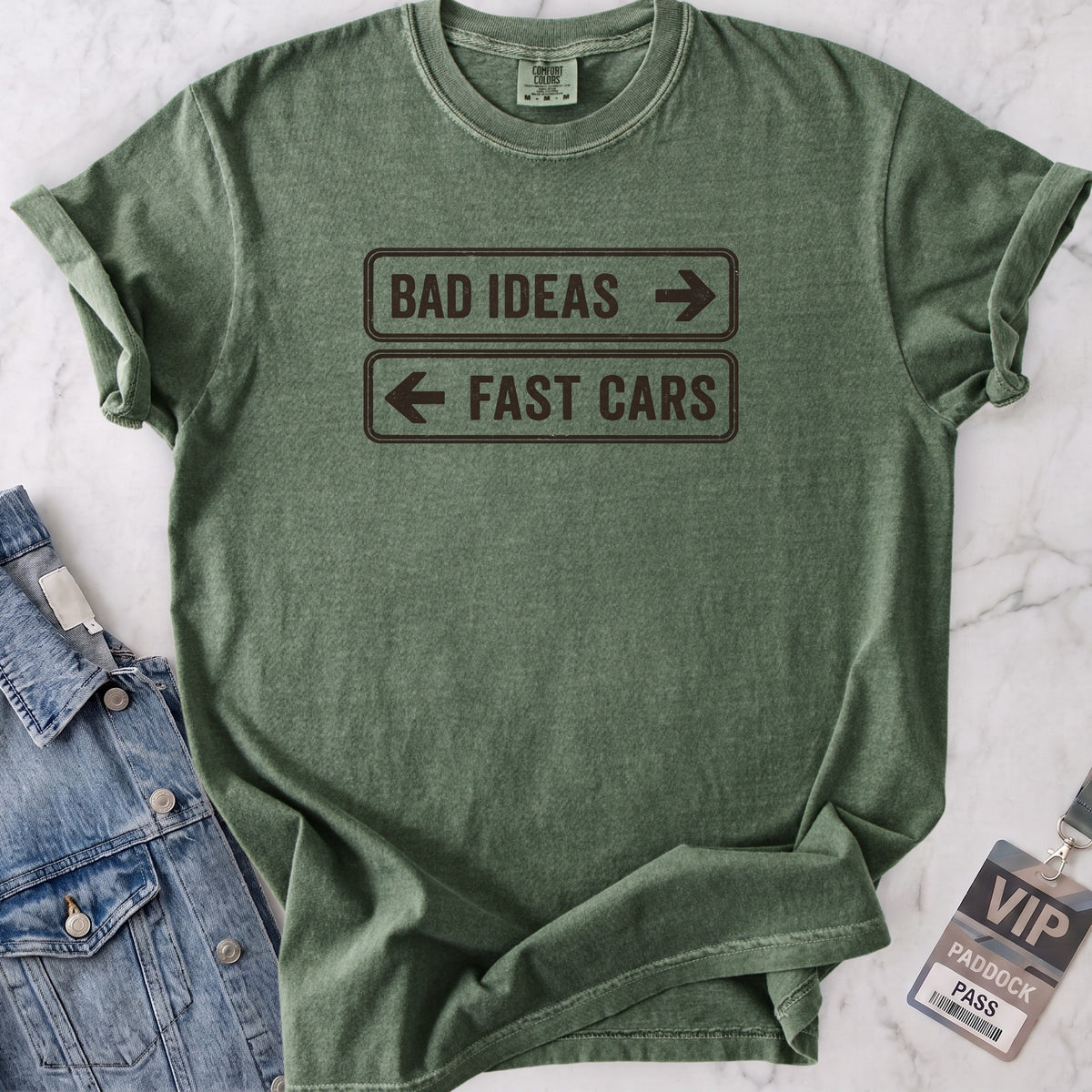 Fast Cars Ahead T-shirt