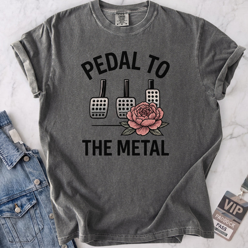 Pedal to the Metal Rose T-shirt