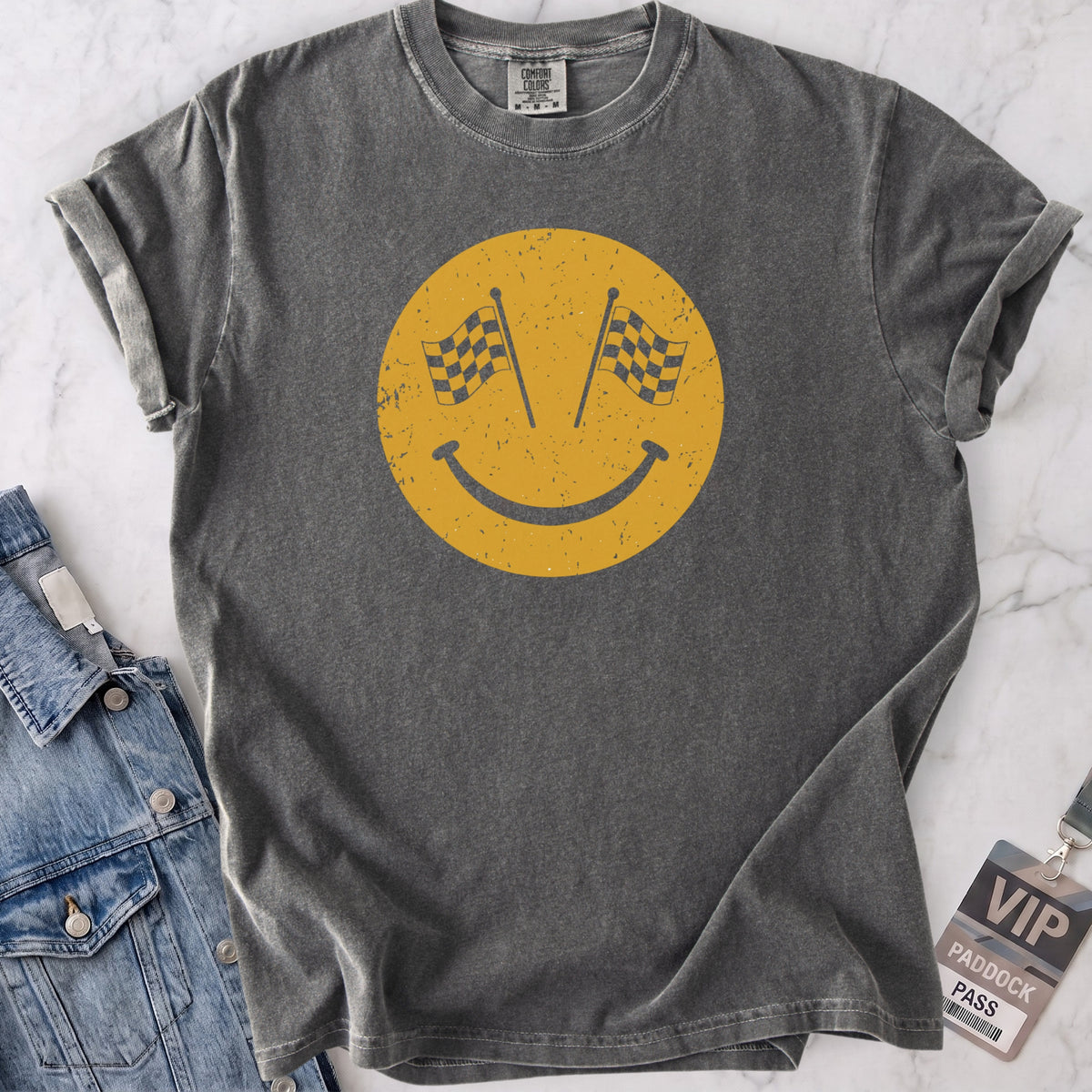 Chequered Smile T-shirt