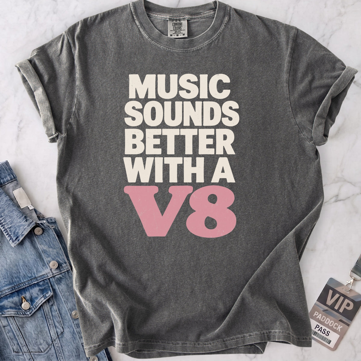 V8 Music T-shirt