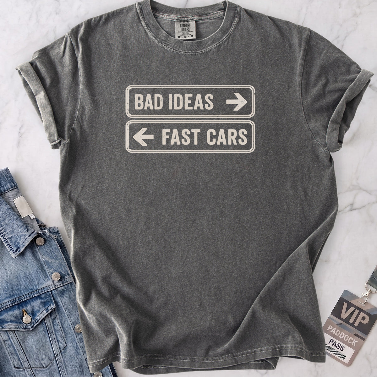 Fast Cars Ahead T-shirt