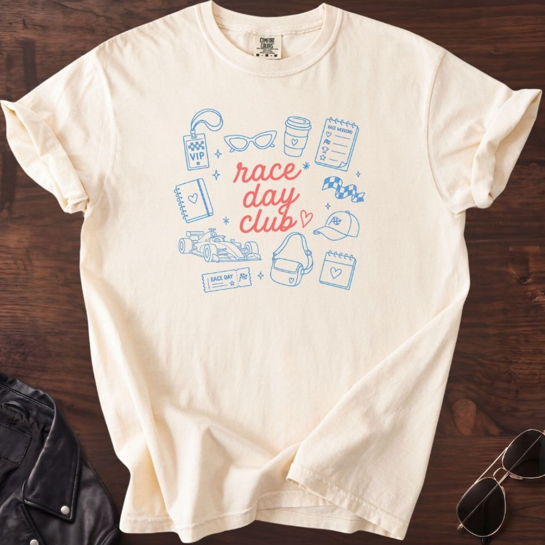 Race Day Club T-shirt
