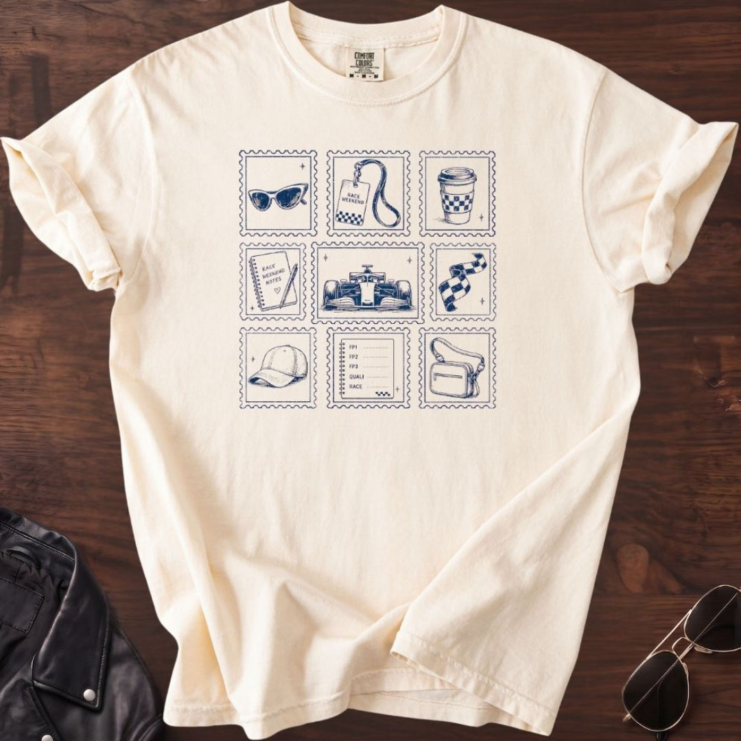 Race Weekend Essentials Vintage T-shirt