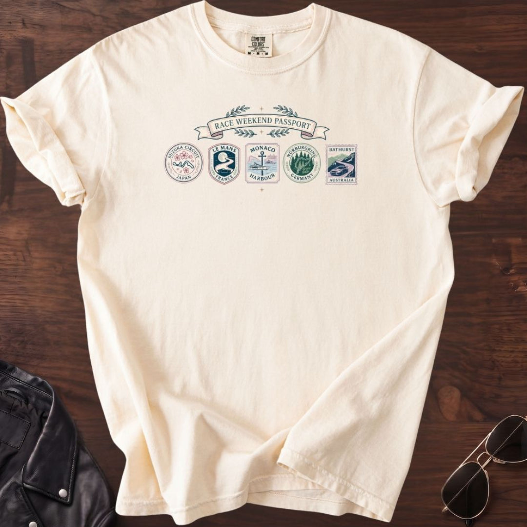 Race Weekend Passport T-shirt