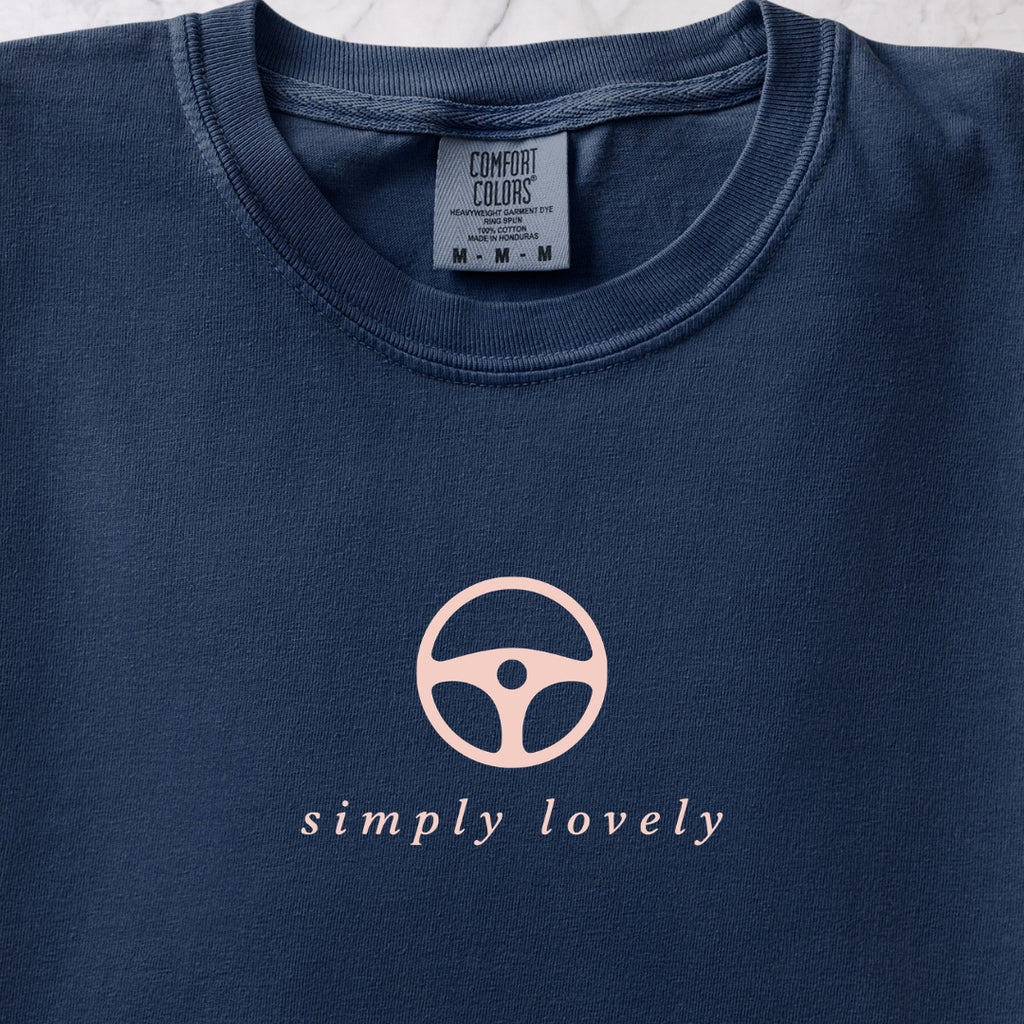 Simply Lovely Steering Wheel T-shirt