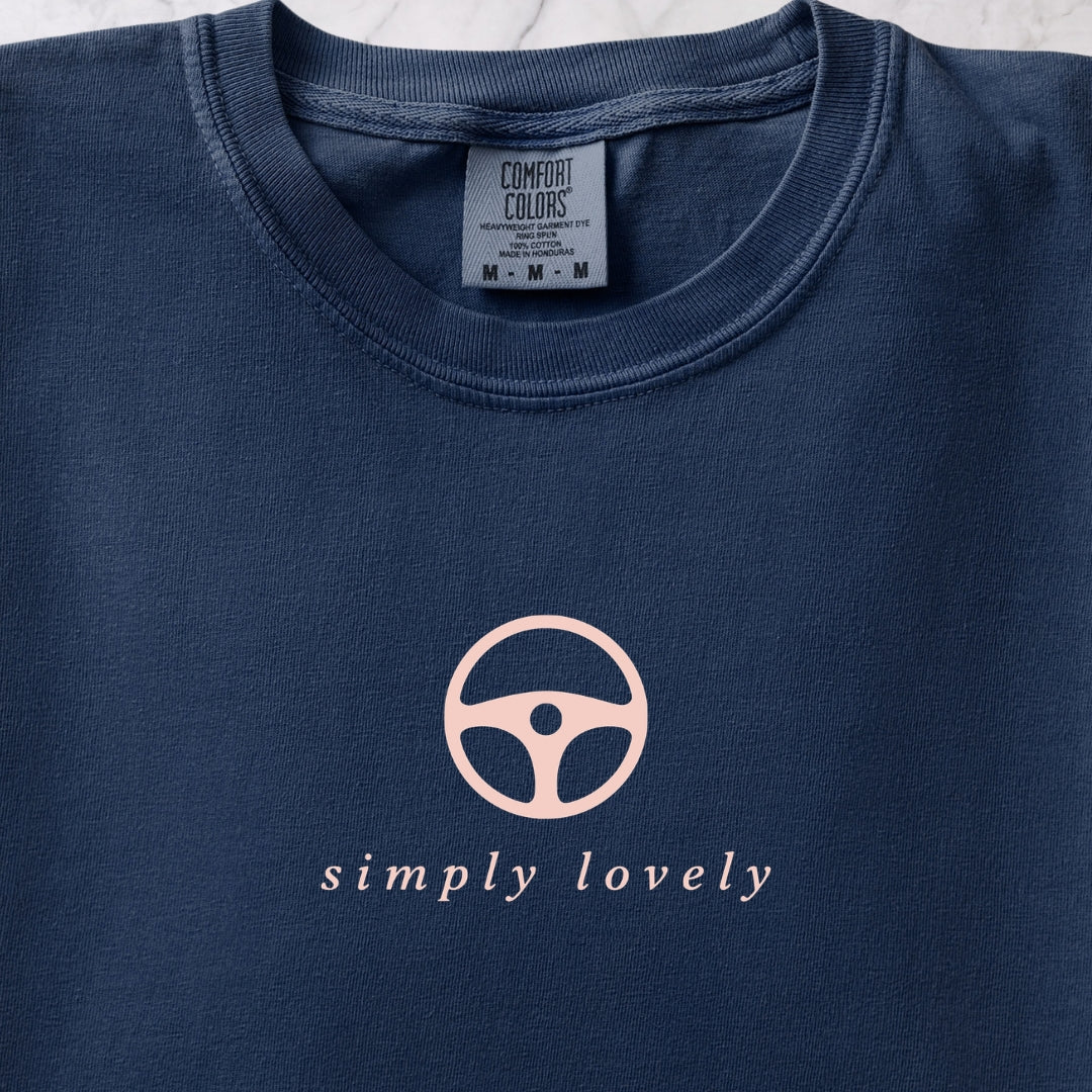 Simply Lovely Steering Wheel T-shirt