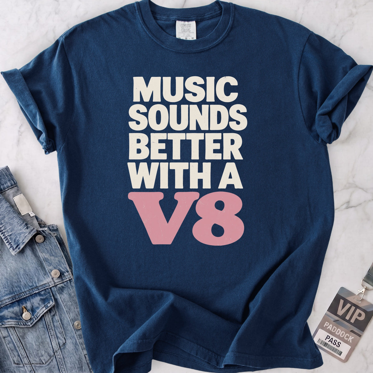V8 Music T-shirt