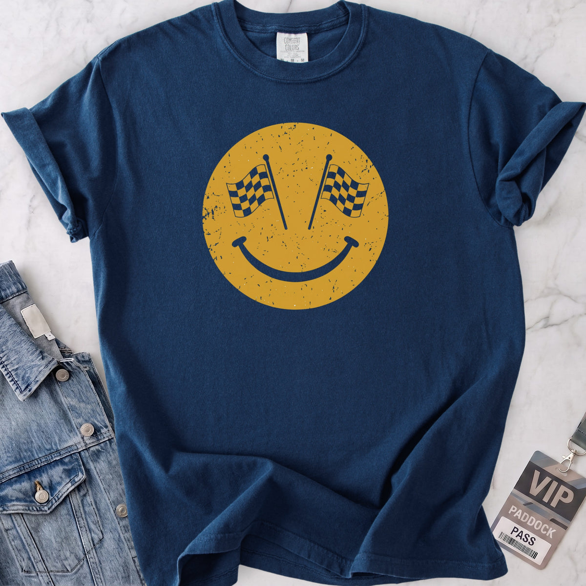 Chequered Smile T-shirt