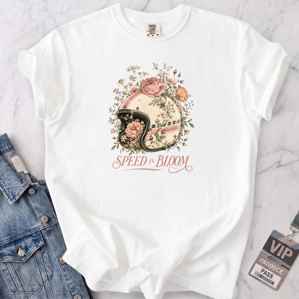 Speed in Bloom T-shirt