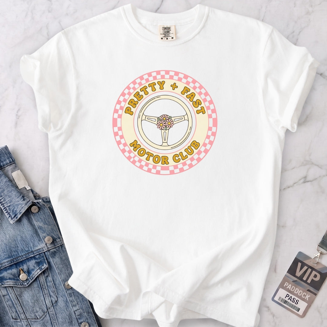 Pretty + Fast Motor Club T-shirt